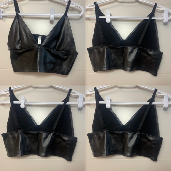 Leather Bralette - Picture 1 of 3